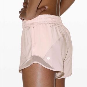 LULULEMON RARE Asymmetrical Hotty Hot Shorts, Size 6